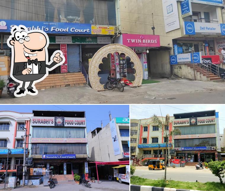 Check out how Surabhi's Food Court looks outside