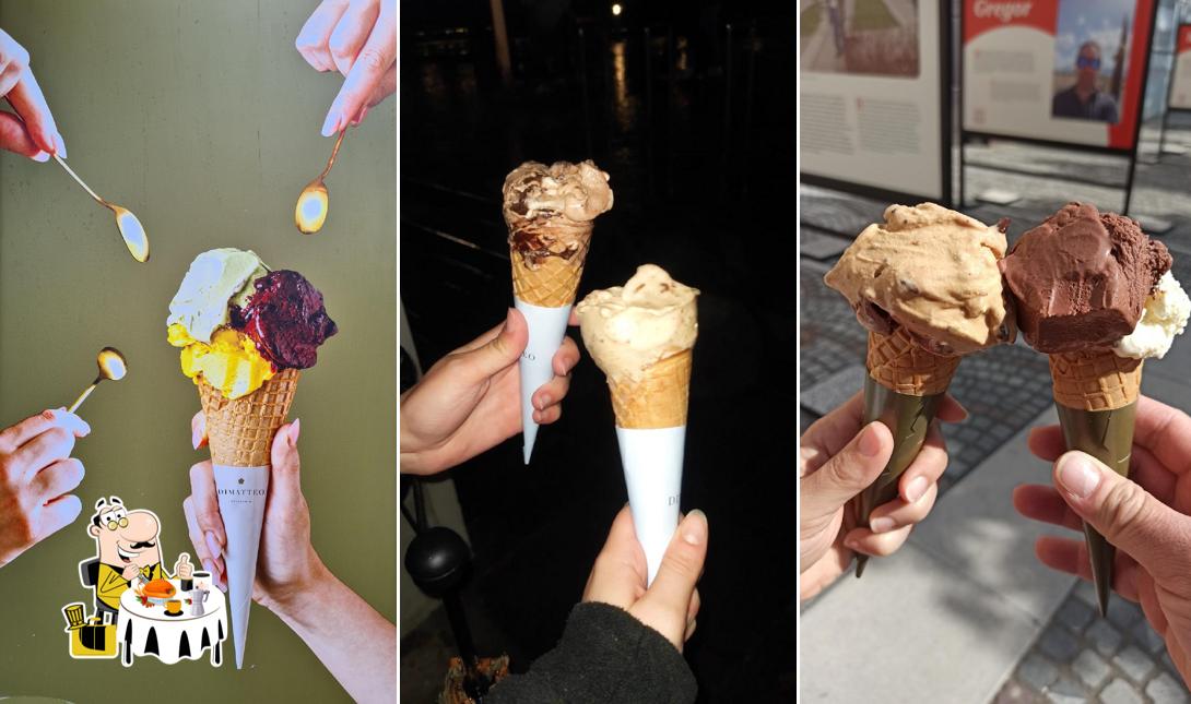 Cibo al DIMATTEO Gelateria