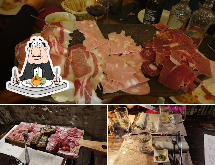 Cibo al Osteria dello sportello