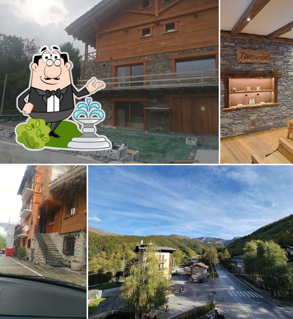 Guarda la parte esterna di Albergo Edelweiss
