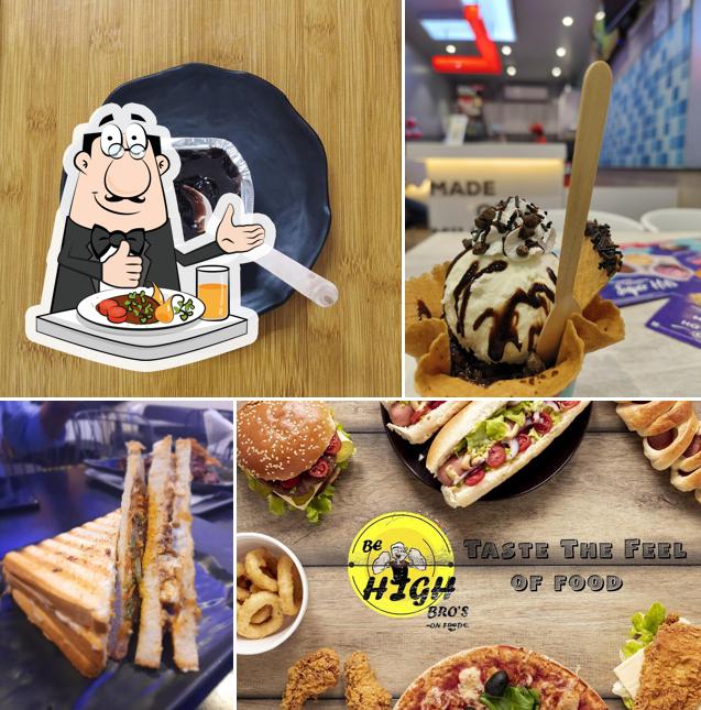 Food at Be high bros (on food) Nellore