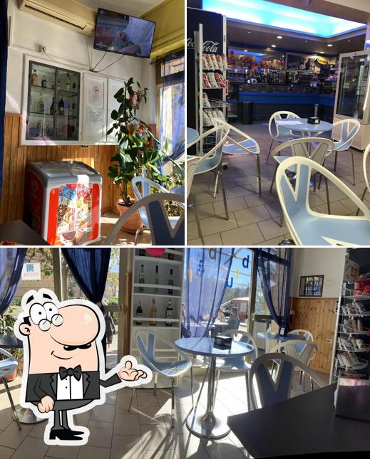 Dai un'occhiata agli interni di Blu Bar