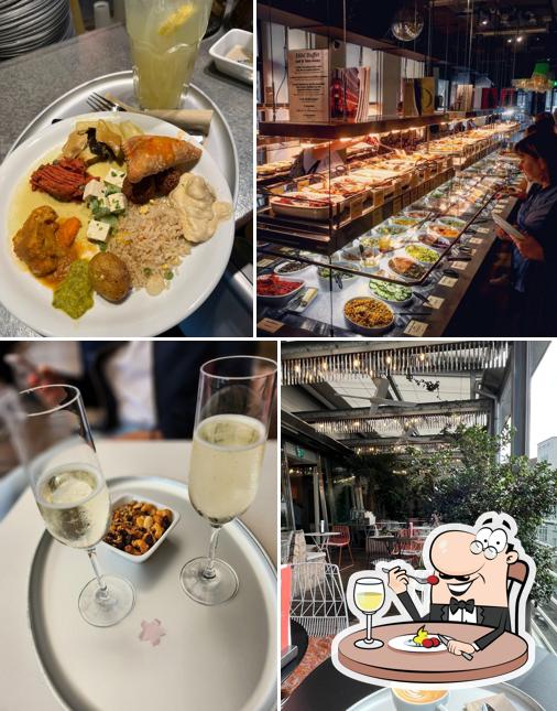 Platti al Hiltl Dachterrasse