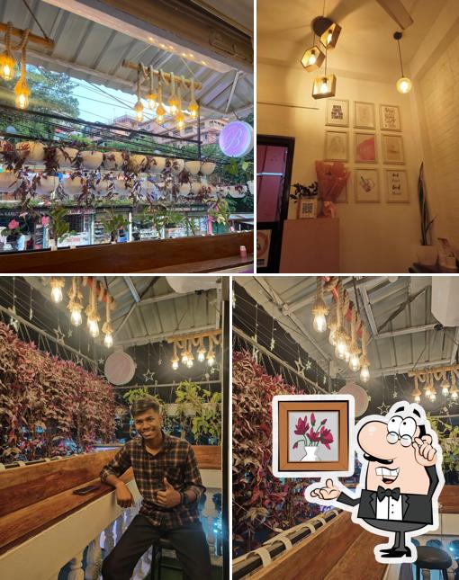 The interior of Little B Cafe