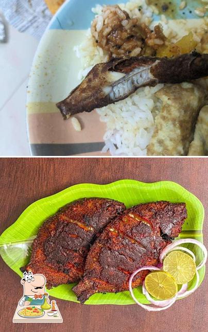 Risotto at Meemi homely sea food