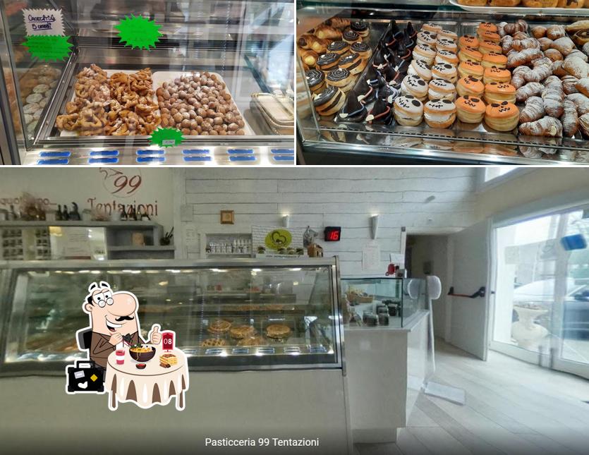 Platti al Pasticceria 99 Tentazioni