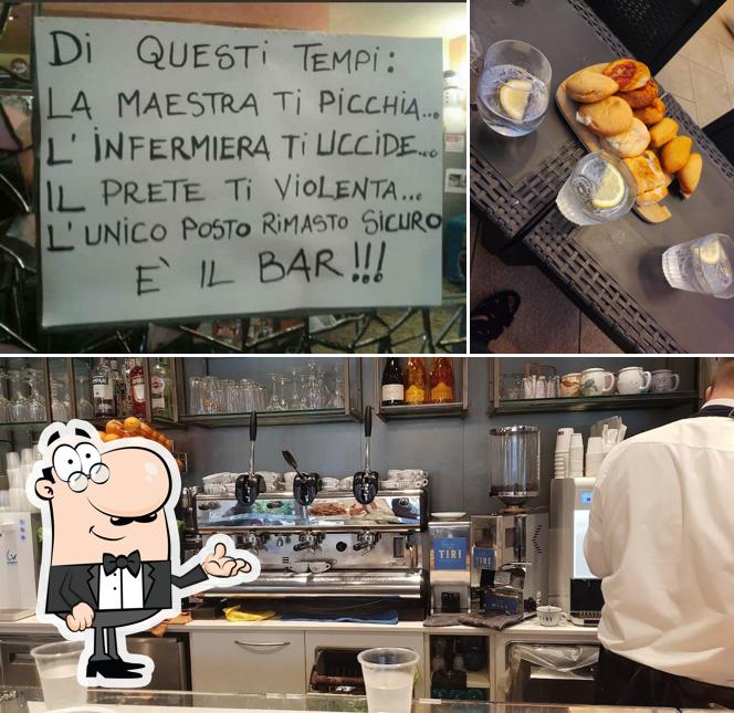 Gli interni di Piper caffé