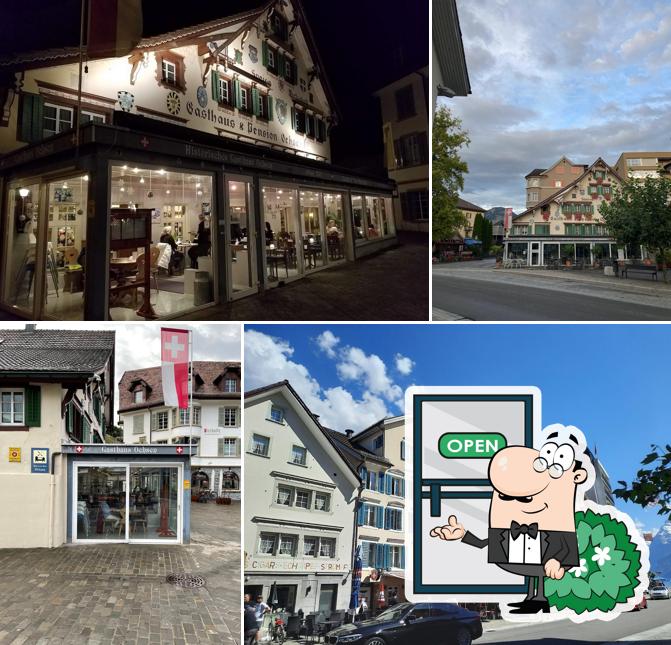 Puoi goderti l'aria fresca dal dehors di Gasthaus Ochsen Brunnen