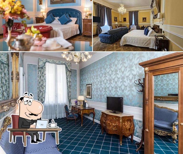 Dai un'occhiata agli interni di Hotel Bristol Palace