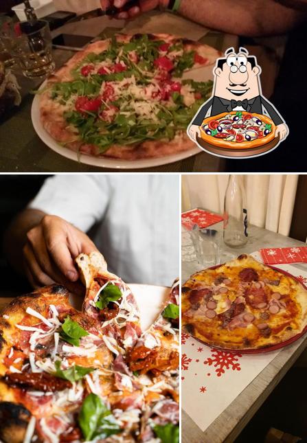 A Pizzeria / Friggitoria Da Belindo, puoi ordinare una bella pizza