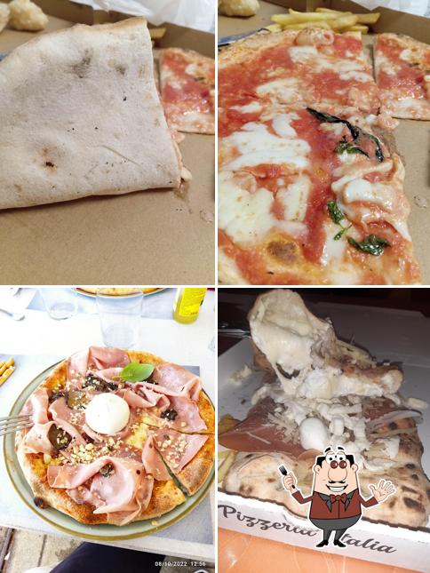 Platti al Pizzeria Italia