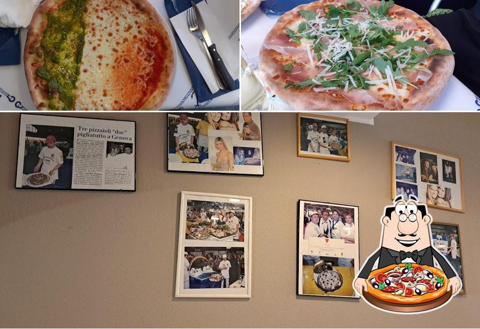 A Pizzeria da Rino mare, puoi provare una bella pizza