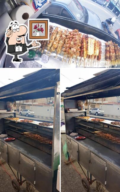 Espetinho água na boca