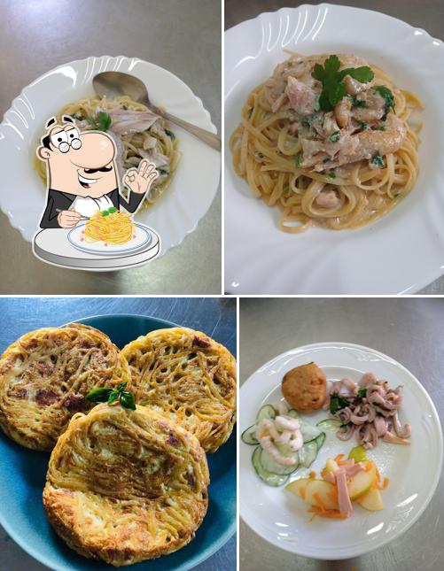 Spaghetti alla carbonara al Magnammc na cosa