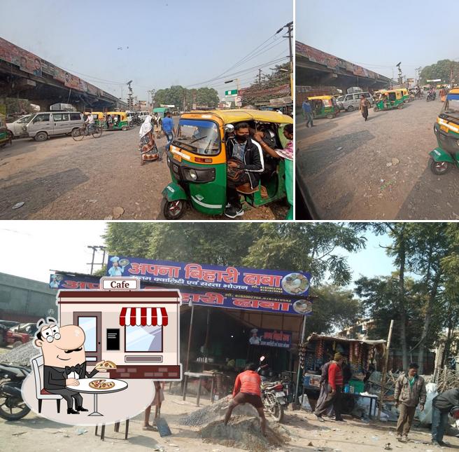 Check out how BIHARI DHABA looks outside