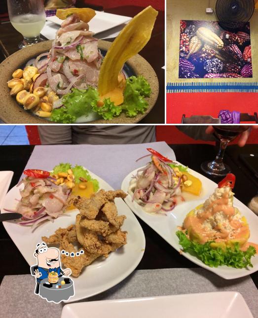 Platos en Inkahuasi
