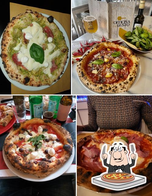 A L’officina del gusto, puoi assaggiare una bella pizza