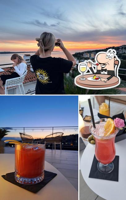 Gelato al Rooftop Bar Bellevue Portorož