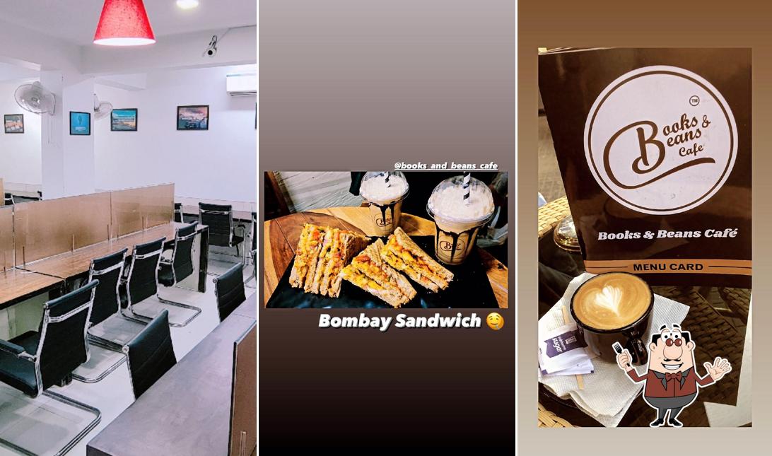 Meals at Books and beans cafe