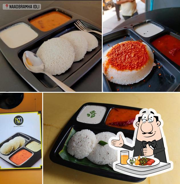 Idli at Naadbramha Idli - Chinchwad station, Bhosari road, Pimpri Chinchwad