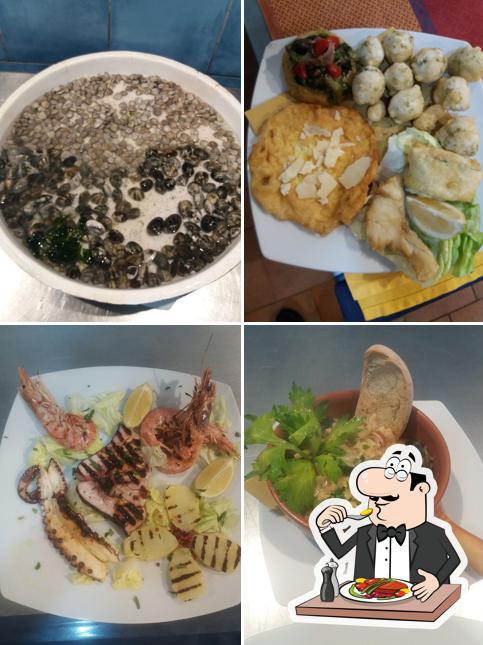 Platti al Risto-Pescheria La Canzone Del Mare