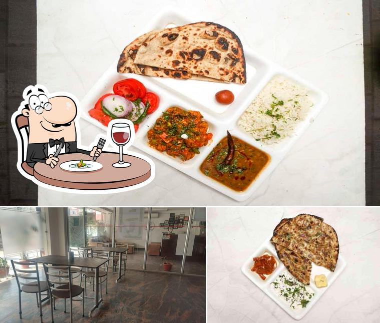 The restaurant's food and interior