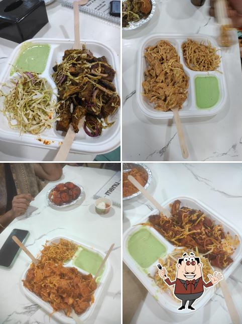 Pulled pork sandwich at Taste Buds