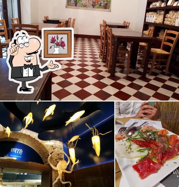 Gli interni di mm!! Trattoria