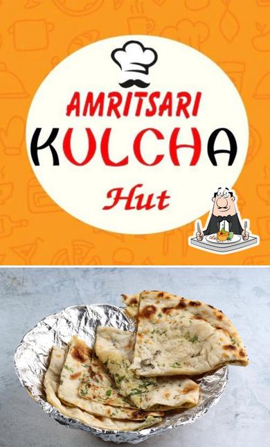 Food at Amritsari kulcha hut