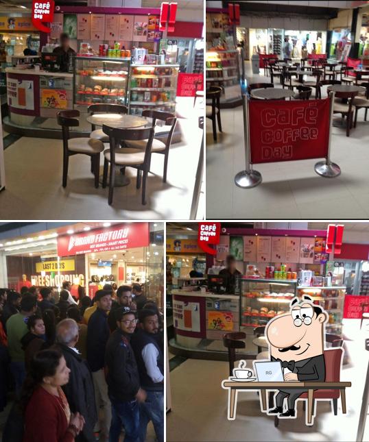 Check out how Cafe Coffee Day looks inside