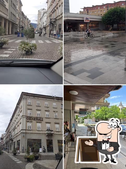 Gli esterni di Caffe Trieste