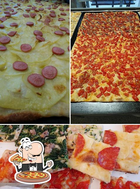 Ordina tra le molte varianti di pizza
