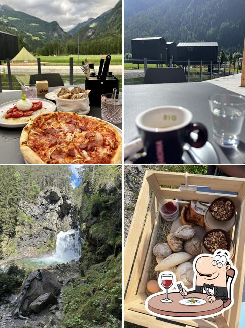 Cibo al Sandgold Alpine Glamping