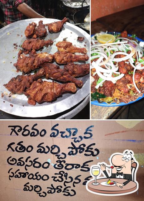 Food at Telangana Fast Food Center