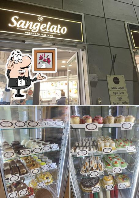 Siediti a un tavolo di Sangelato