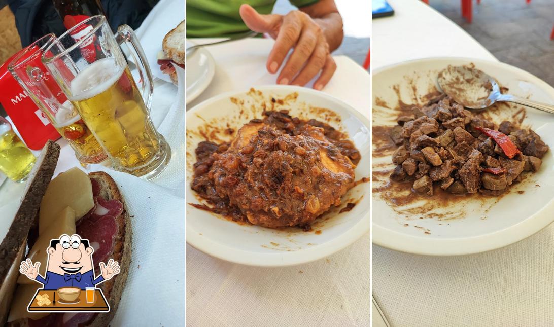 Platti al Trattoria Da Peppina