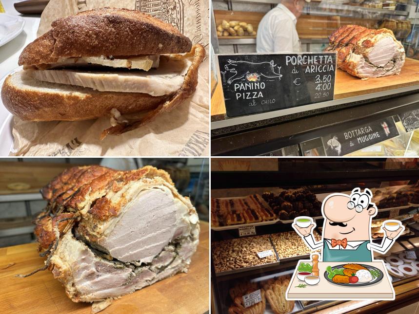 Platti al L' Antico Forno Di Fontana Di Trevi