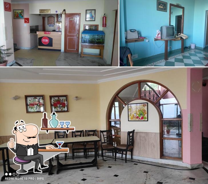 The interior of Rashi Resort