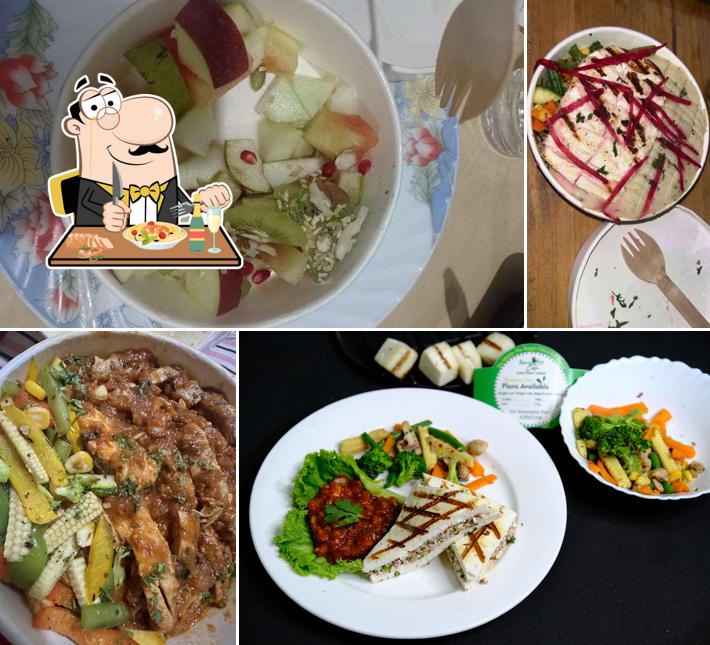 Meals at Being Fit Cafe