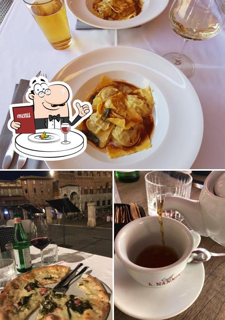 Cibo al Gran Caffè Siena