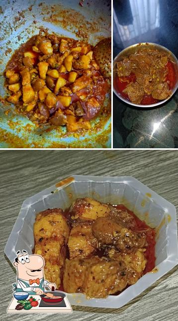 Chicken curry at PORK ROTI SHOP