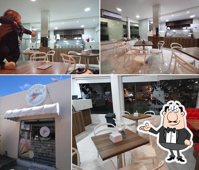 Veja imagens do interior do Traxler's Gelateria