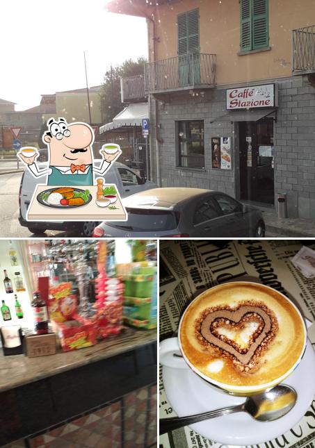 La foto di cibo e esterno da Bar Stazione