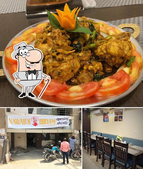 The exterior of Nawab's Biryani