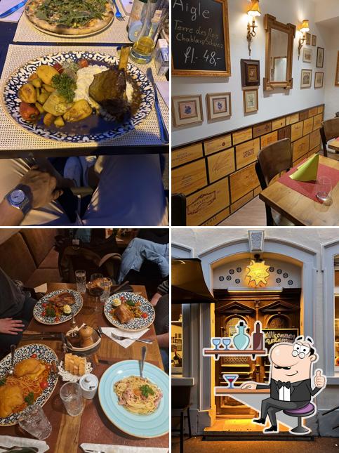 Dai un'occhiata agli interni di Restaurant Weinbar Sonne