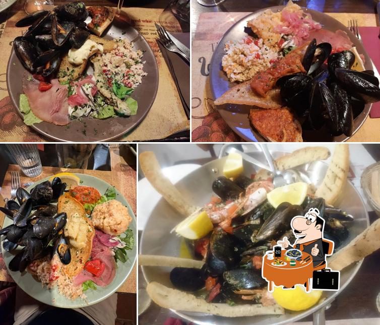 Cozze al Ristorante La Botteghina