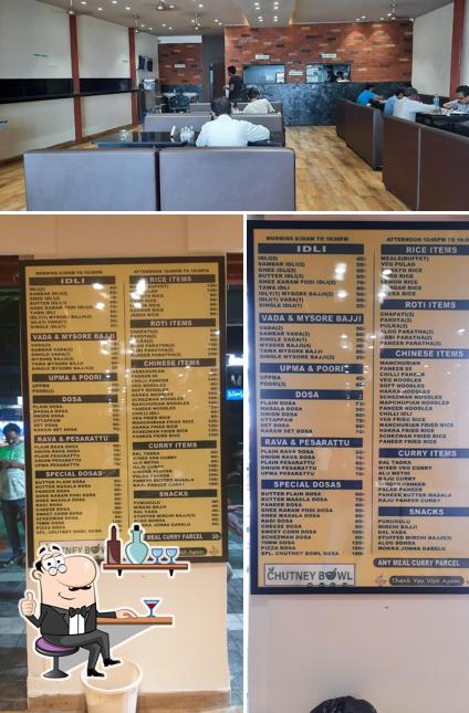 Chutney Bowl is distinguished by interior and beverage