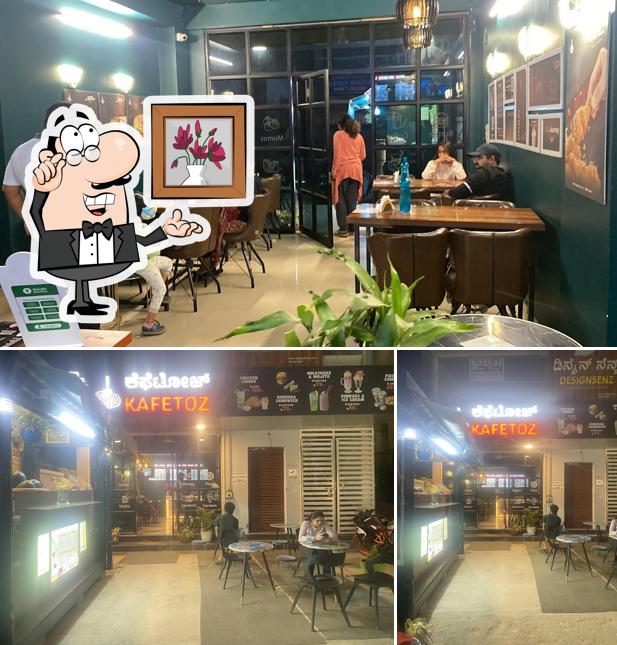 The interior of Kafetoz Kasavanahalli