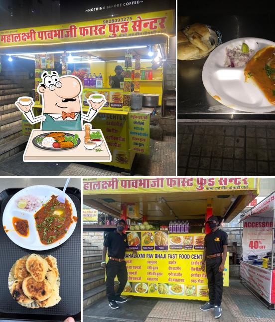 Food at Mahalaxmi pav bhaji and fast food center