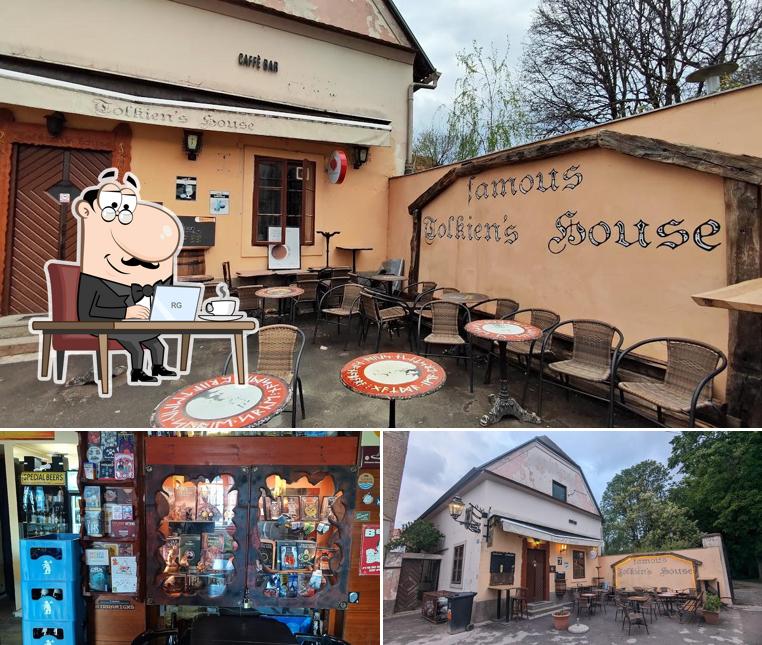 Gli interni di Tolkien's House